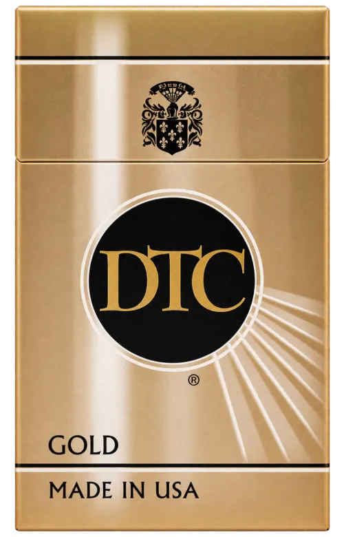 DTC Gold Kings Front cigarette pack